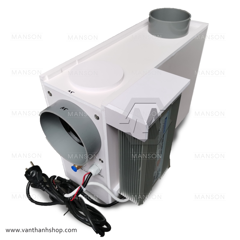 Máy ẩm siêu âm Manson PL101, nguồn chống ẩm