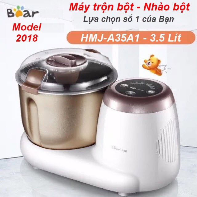 Giá Rẻ Nhất - Cách sửa dụng Máy trộn và nhồi bột Bear HMJ-A35A1 - Máy Nhào bột, ủ bột và làm bánh Bear HMJ-A35A1