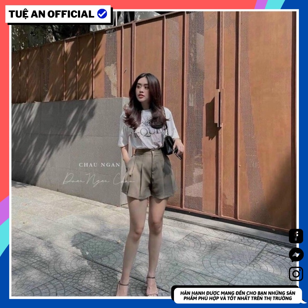 Quần short nữ , quần đùi nữ xếp ly siêu hot 2021, dễ phối đồ