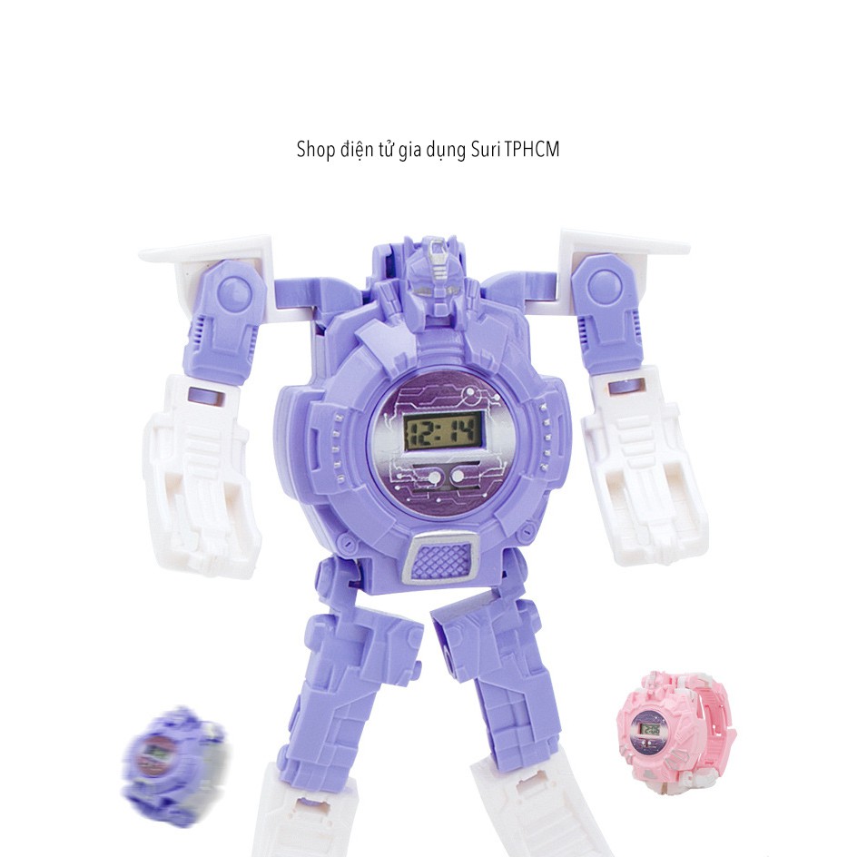 Đồng hồ robot biến hình cho bé fullbox | BigBuy360 - bigbuy360.vn