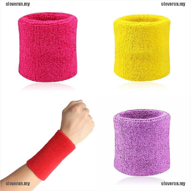 Set 2 Băng Đeo Cổ Tay Chuyên Dụng Khi Chơi Cầu Lông