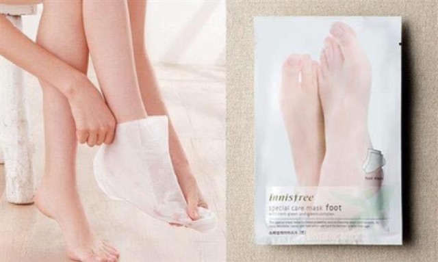 🌟Mặt Nạ Cấp Ẩm➖Chống Khô Nứt Chân Innisfree Special Care Mask Foot