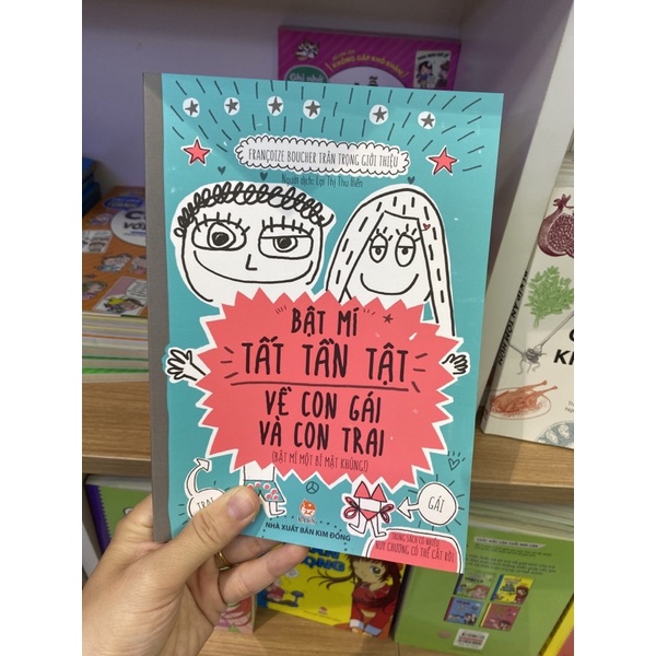 Sách-Bật mí tất tần tật về con gái và con trai
