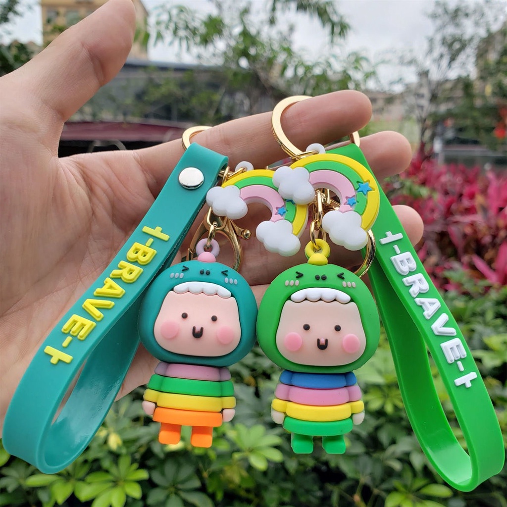 Móc khóa hoạt hình dể thương Madeline MK28 phụ kiện túi xách chìa khóa xinh xắn