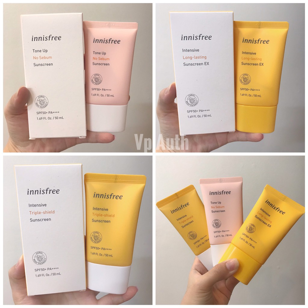 Kem Chống Nắng Innisfree Intensive Sunscreen (mẫu 2020)