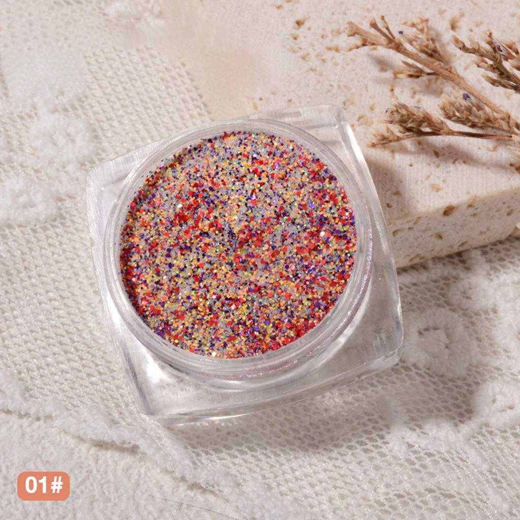 Bột Kim Tuyến Lấp Lánh Trang Trí Móng Tay 5g