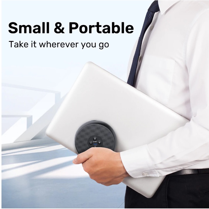 2022 mẫu mới EMEET OfficeCore M1A loa họp trực tuyến USB A, Type C làm việc tại nhà, văn phòng
