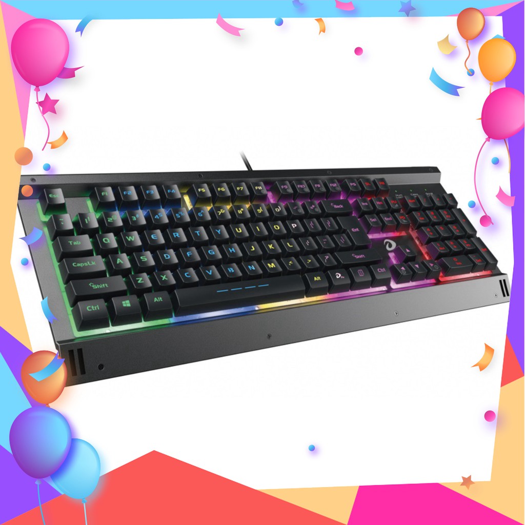 Bàn phím Gaming Dareu LK 145 - Led 7 màu - Chống nước, chống bụi, chống cháy