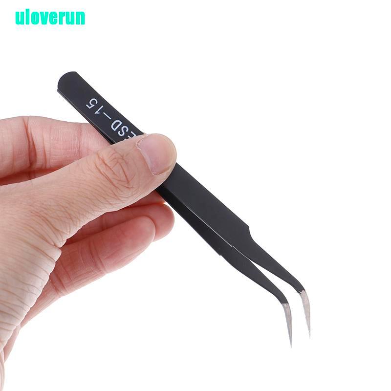 1 Nhíp Đầu Cong Micro Bằng Thép Không Gỉ Tiện Dụng