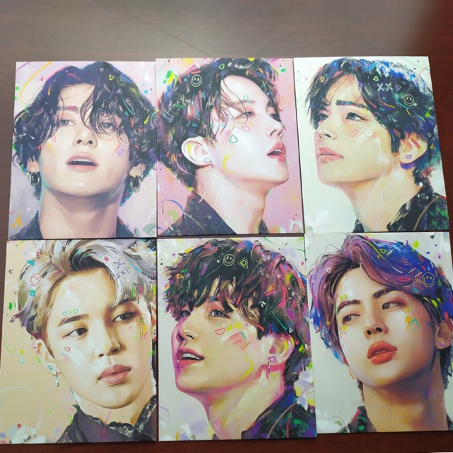 [ BTS CARD 7*9cm] Set 7 card BTS - Set 7 thẻ hình BTS