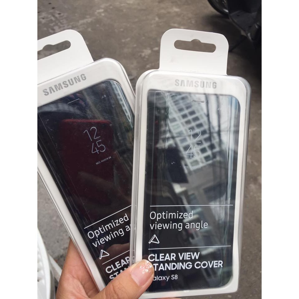 Bao da Clear View chính hãng Samsung S8/S8Plus/ S9/ S9+