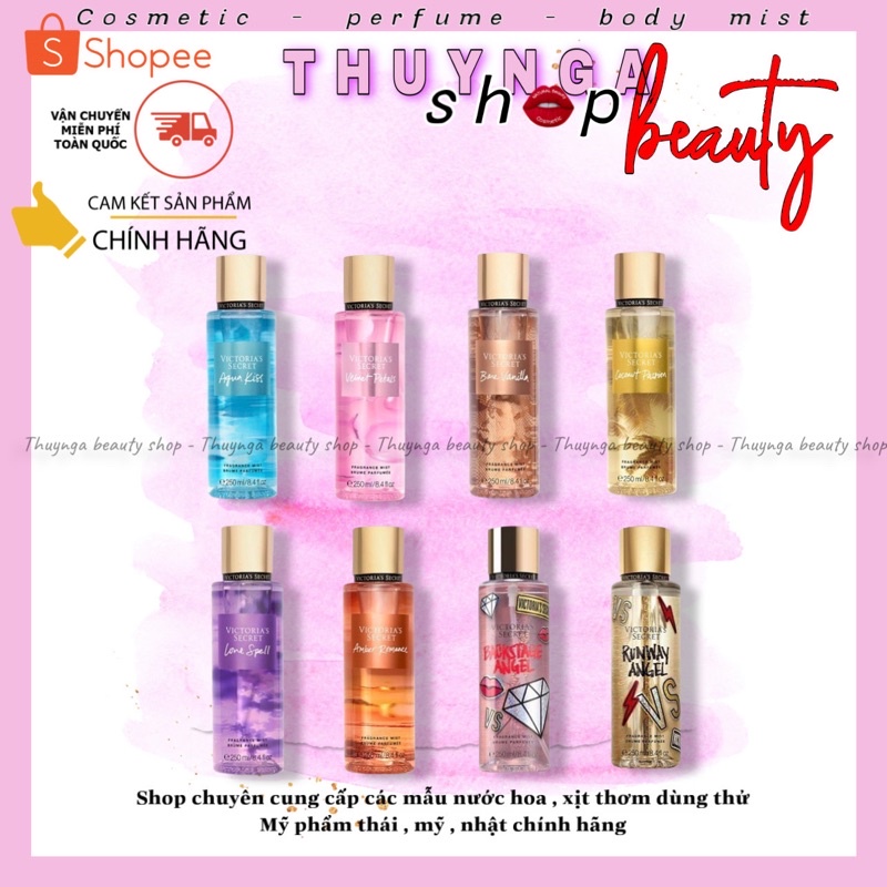 🌟.....: Xịt thơm body mist Victoria Secret (10ml) ...:🌟