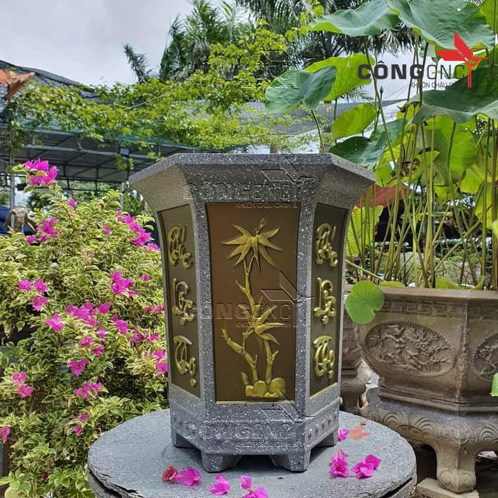 Khuôn Chậu Lục Giác Ly 35