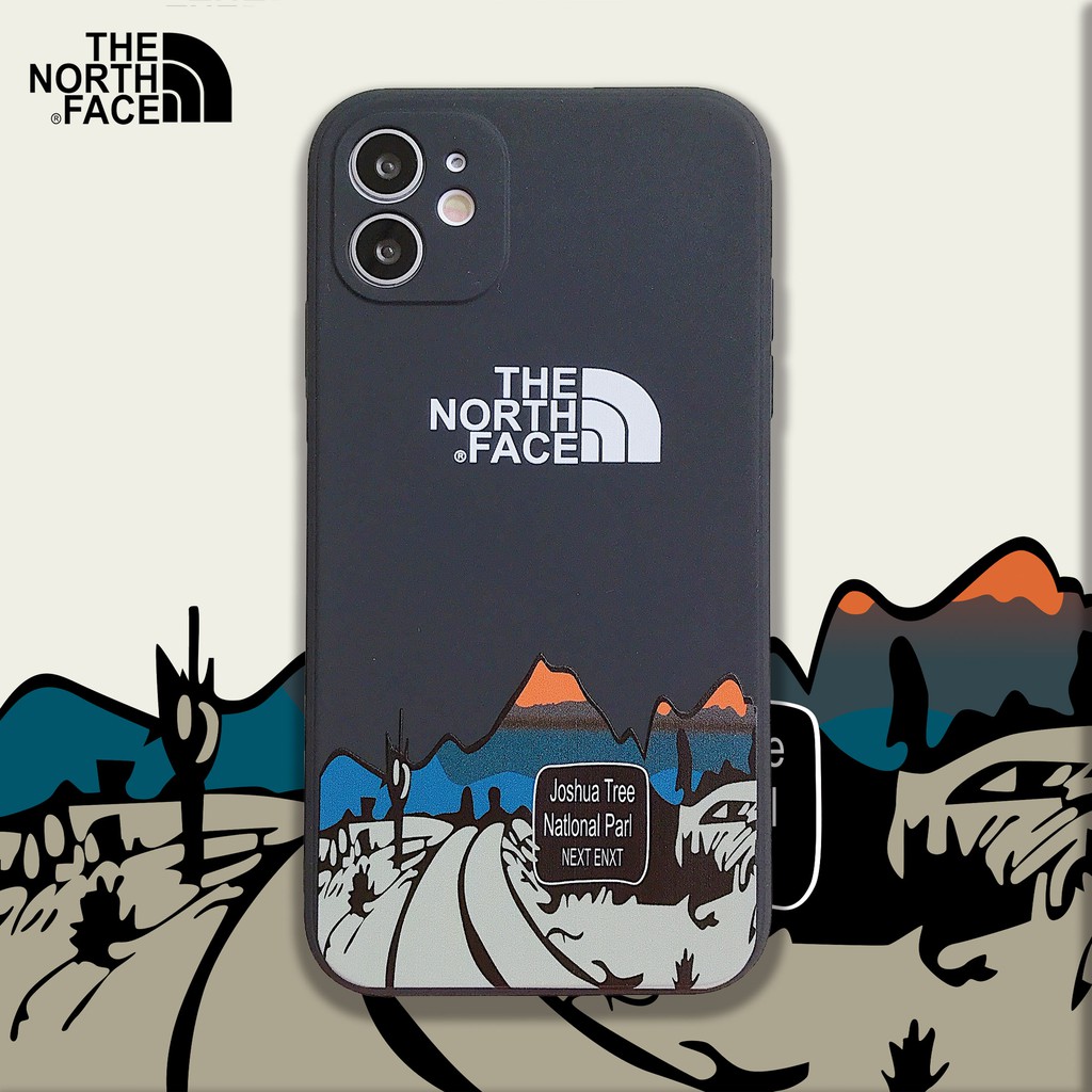 the north face Ốp Lưng iphone 12 12Promax 11 11pro xs max xr 7/8 6s plus se2020 Ốp điện thoại thời trang