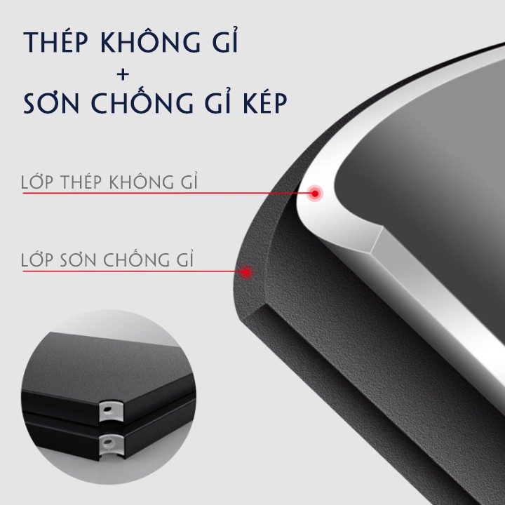 Kệ Để Đồ Đa Năng Tĩnh Điện, Giá Để Đồ Nặng Nhà Bếp Có Bánh Xe Tiện Lợi Tùy Chỉnh Chiều Cao Giá Đỡ