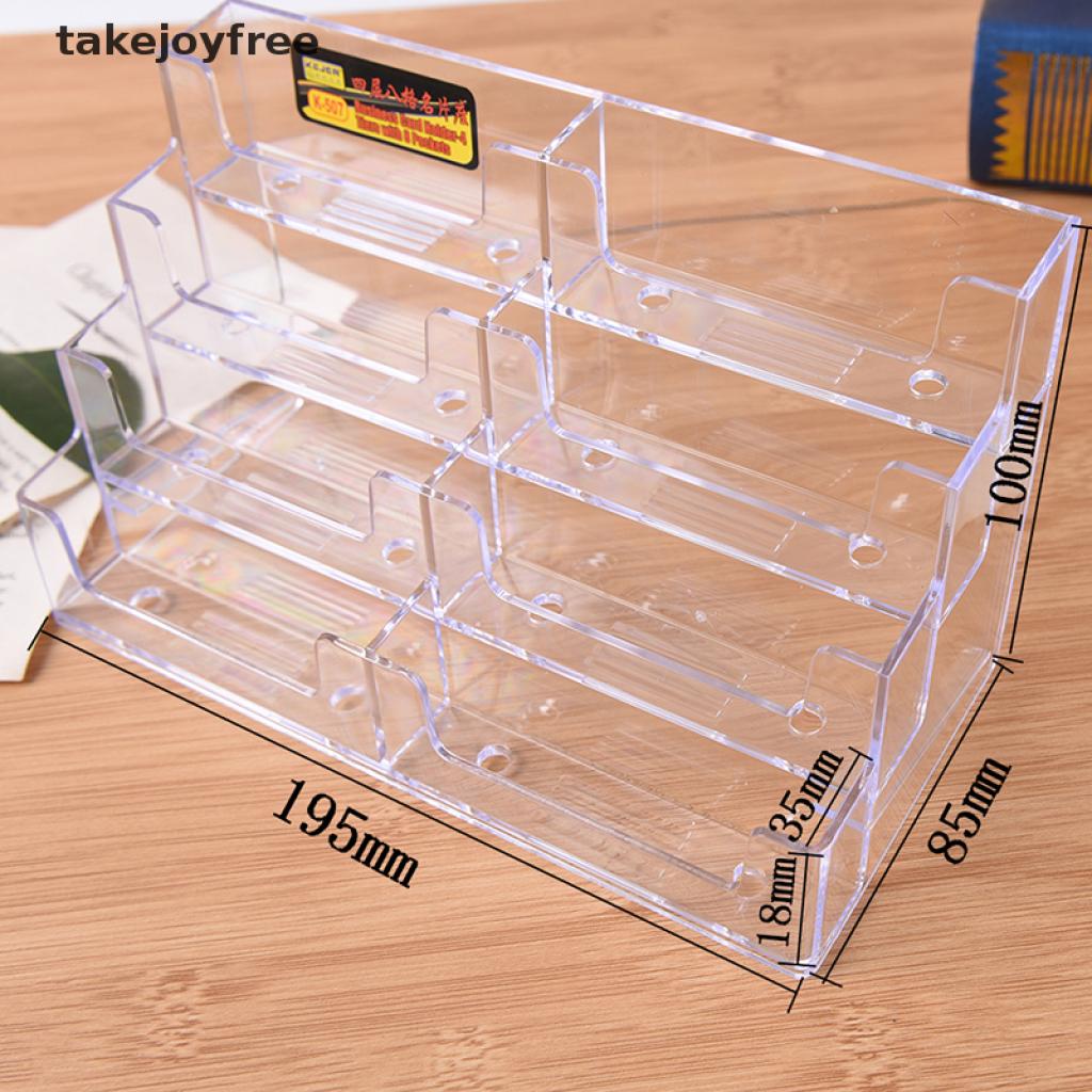 Giá Đỡ Danh Thiếp Để Bàn 8 Ngăn Bằng Acrylic Trong Suốt | BigBuy360 - bigbuy360.vn
