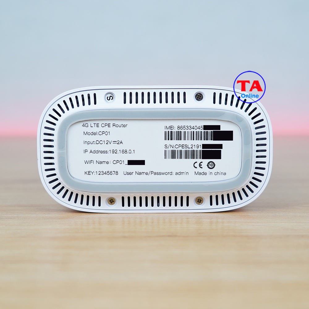 CP01 Bộ Phát WiFi 4G NetMax Tốc Độ LTE150Mbps Chuẩn WiFi 300Mbps Hỗ trợ 32 Kết Nối