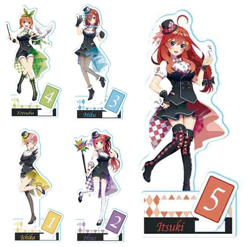 Mô Hình Đồ Chơi Nhân Vật Nakano Ichika Nino Miku Yotsuba Itsuki