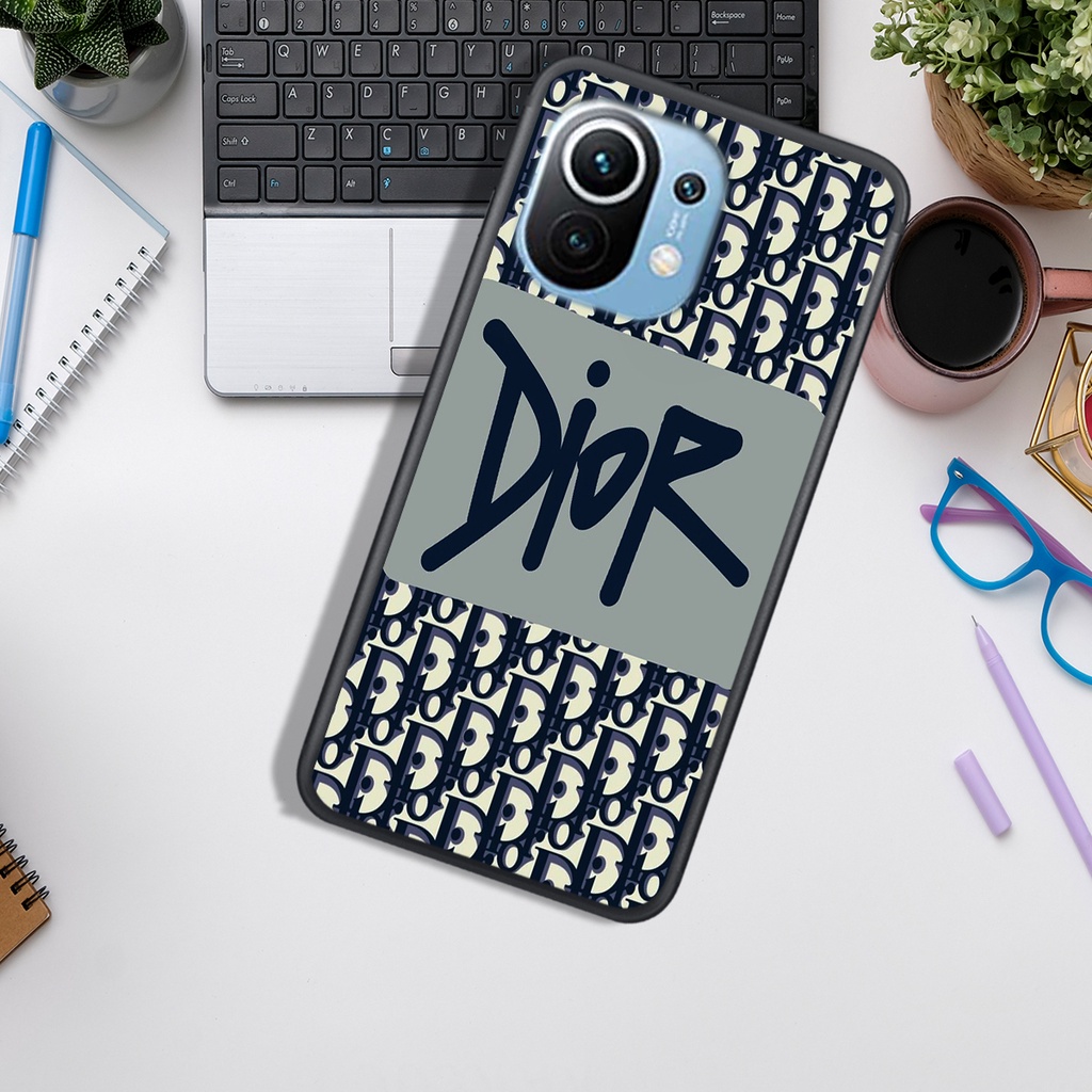 ỐP LƯNG XIAOMI MI 11 - MI 11 LITE - MI 11T  , IN HÌNH LÔ GÔ DI-OR ĐẸP, CHẤT, PHONG CÁCH.