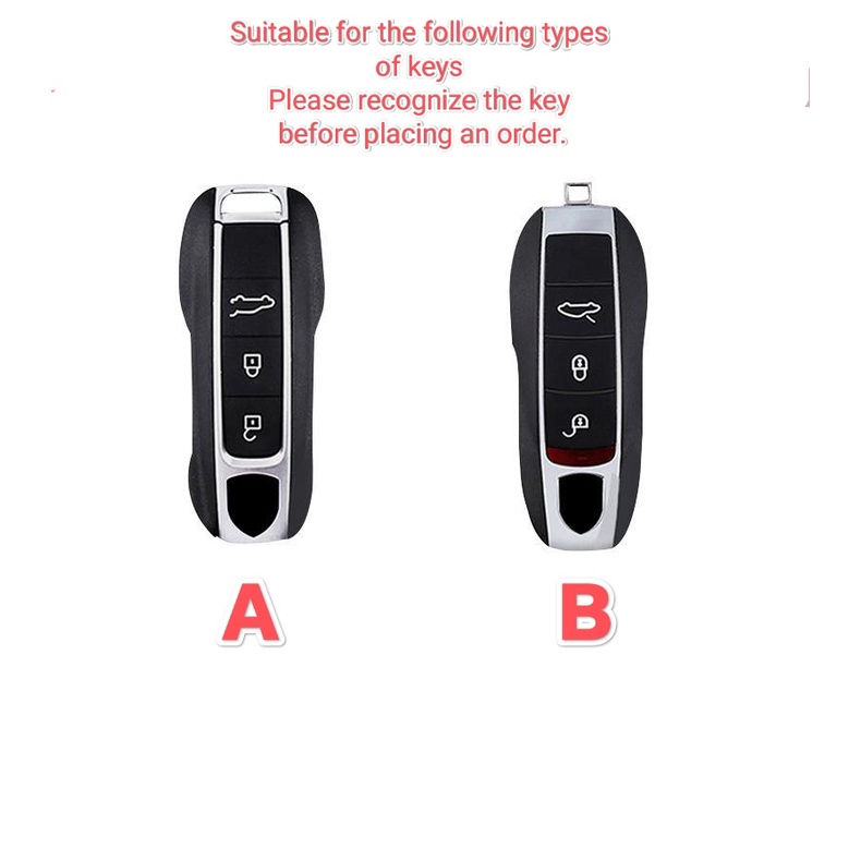Vỏ TPU Bảo Vệ Chìa Khóa Cho Xe Hơi Porsche Macan Boxser 911 Macan Boxser