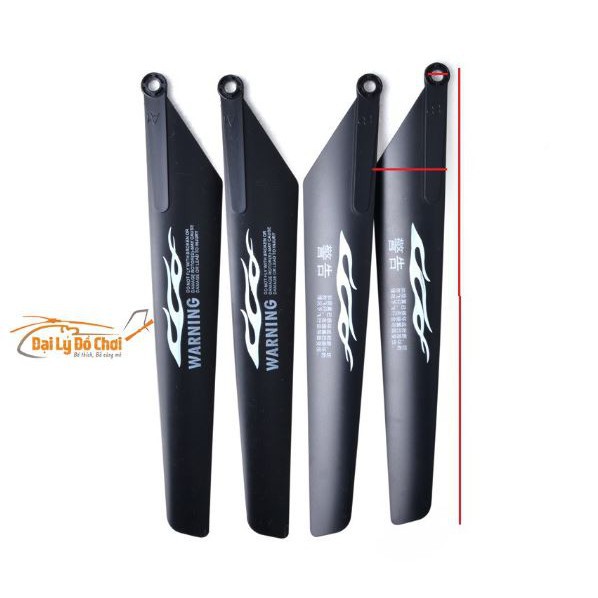 Bộ cánh quạt trực thăng dài 24.5cm dành cho máy bay LH1301, LH1202, LH1201