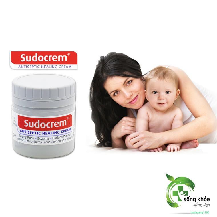 Kem Chống Hăm Tã Trẻ Em Sudocrem 60g- Đặc trị hăm tã ở trẻ, phòng ngừa hăm tã ở trẻ