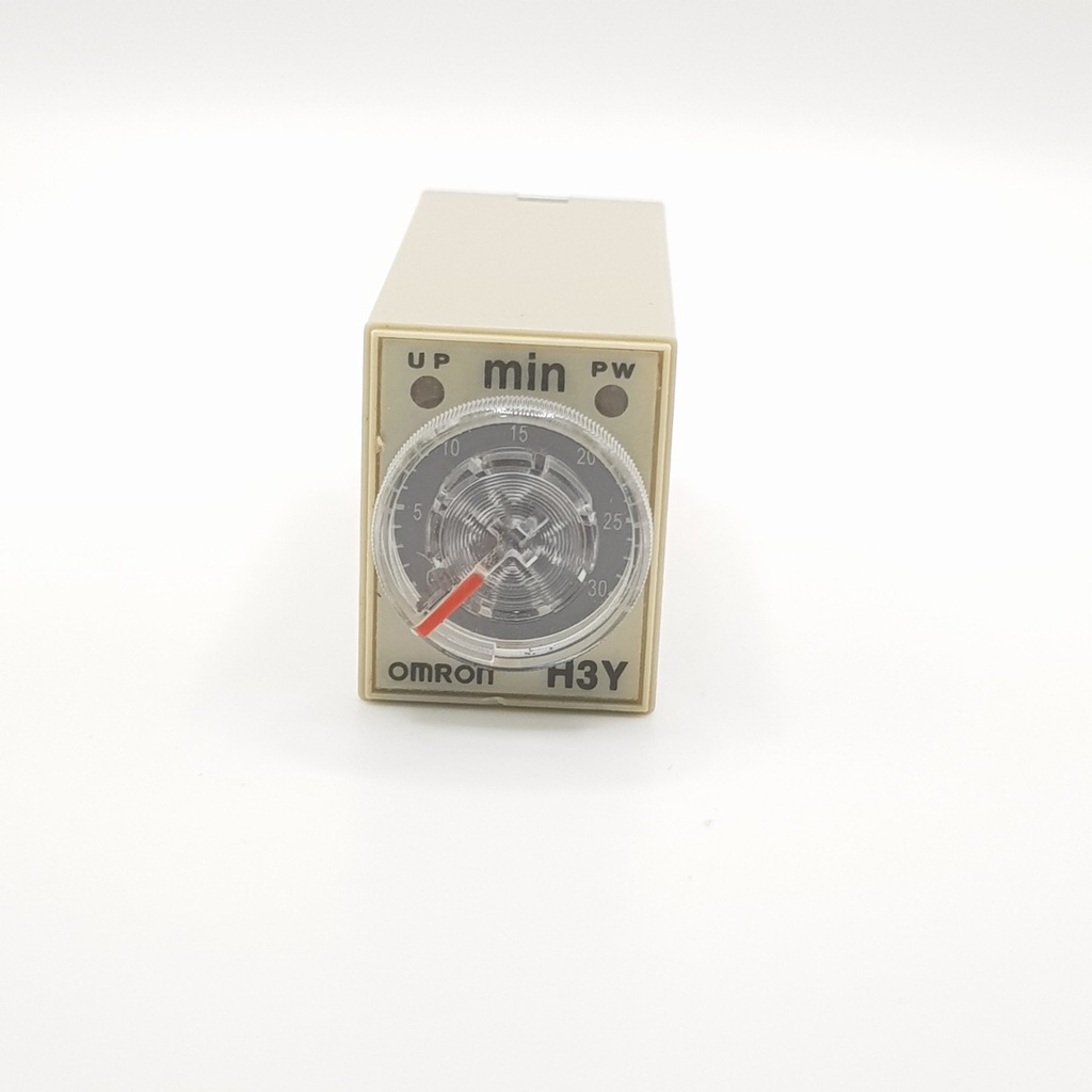Relay thời Gian H3Y-4, H3Y-4 220V 30M, rơ le thời gian, timer hẹn giờ. H3Y-4/H3Y-2