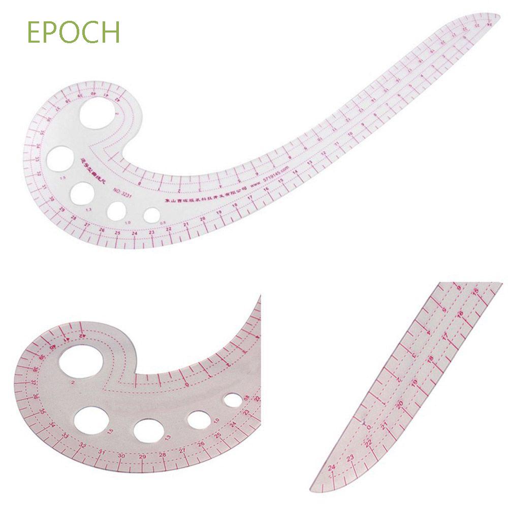 Thước đo dài bằng nhựa nhiều màu sắc dùng trong may mặc