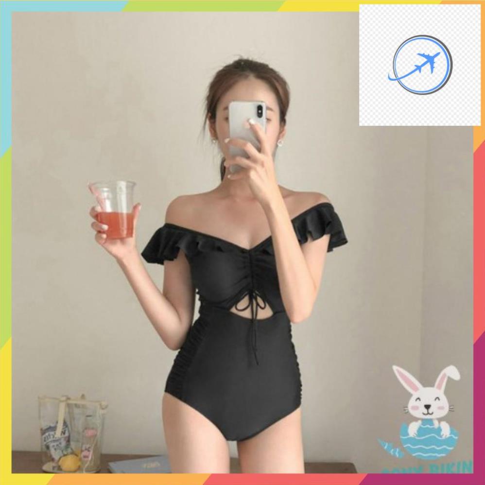 🏊🤽 Bộ Bơi Đi Tắm Biển Nữ Bikini 1 Mảnh (Set 2 đồ Áo Liền Và Quần Lót) 1916 - Phân Phối Nam Gym 🏊🤽