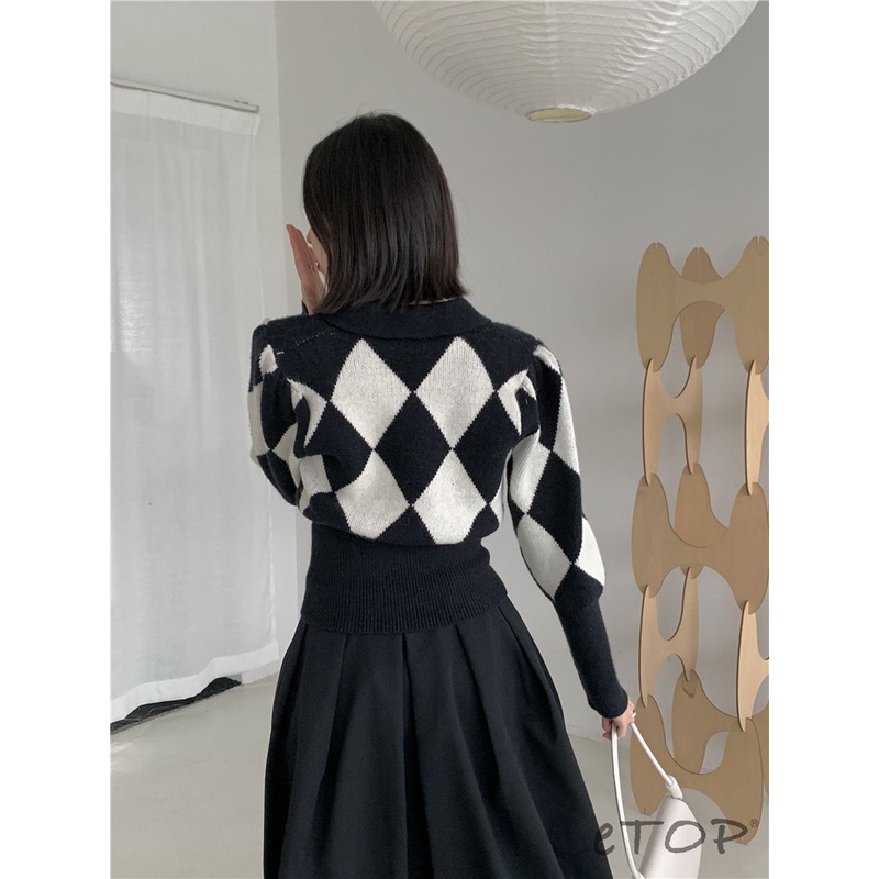 Áo Khoác cardigan Dệt Kim Dáng Ngắn Thời Trang Cho Nữ