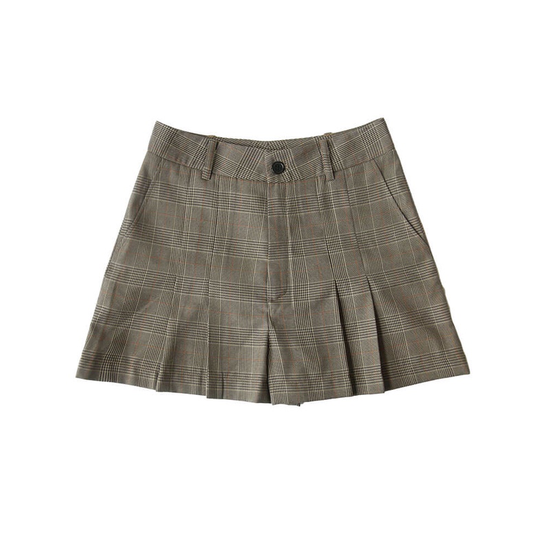 Quần shorts nữ SSSTUTTER Cotton mềm mại dáng chân váy thiết kế hàn quốc năng động Tennis shorts
