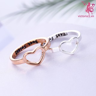 Nhẫn đôi bạn thân hình trái tim