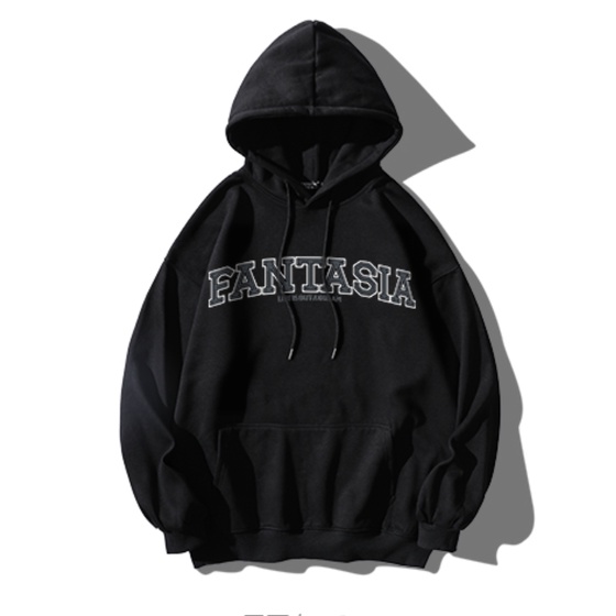 Áo Hoodie FANTASIA Mũ Trùm Đầu ( 4 Màu ) Hàng Nỉ 2 lớp Siêu Dày, Phong Cách UNISEX Cá Tính Thoải Mái Dễ MIx Đồ