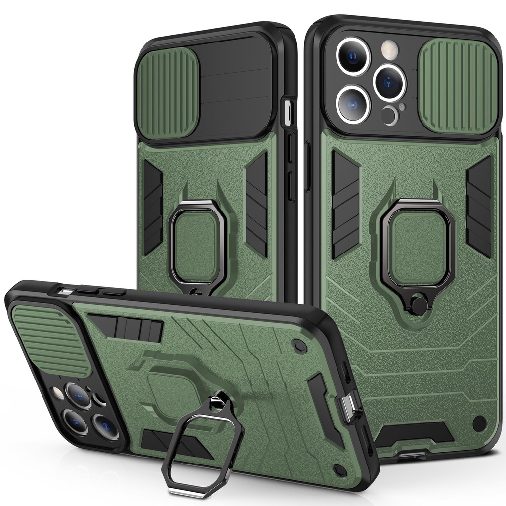 Ốp lưng Iphone đựng thẻ có tấm bảo vệ camera kèm giá đỡ xoay 360độ cho ip7,8,plus/X,XS/XSMAX/11/11/12,pro,max/13.pro.max