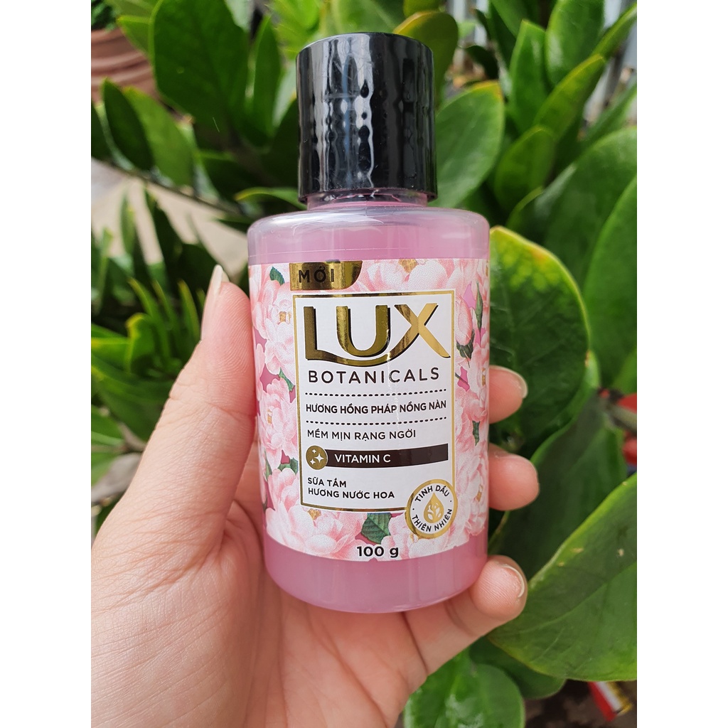 100g- Sữa tắm Lux Botanicals hương hồng pháp nồng nàn