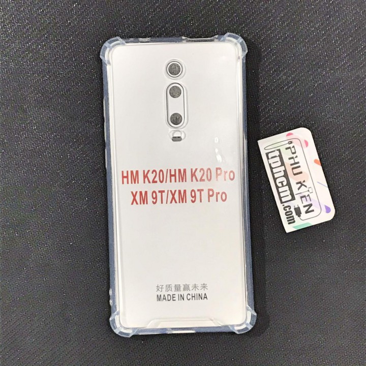 Ốp lưng Xiaomi Redmi K20 - Redmi K20 Pro - Mi 9T - Mi 9T Pro dẻo Trong suốt Chống sốc