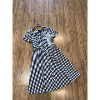 Váy caro topshop