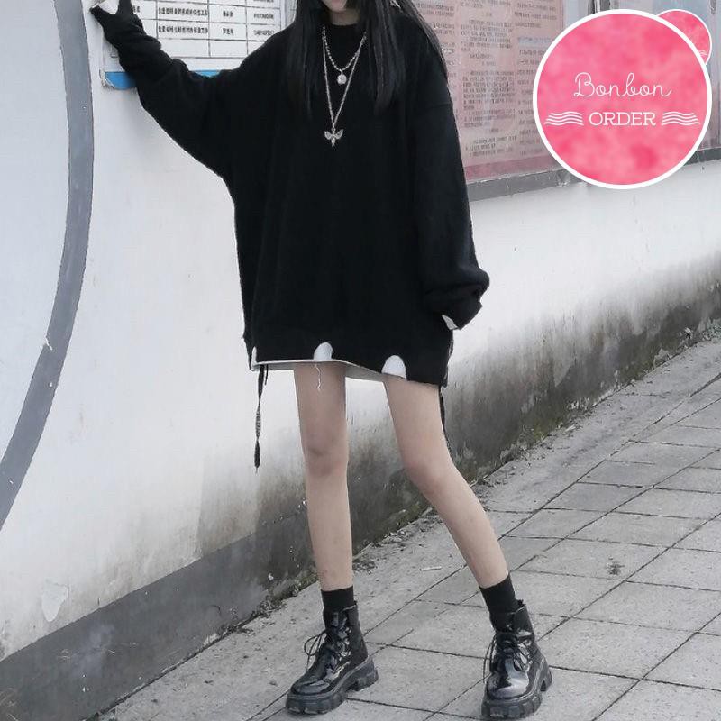 [CÓ SẴN] ÁO PULL NỈ ULZZANG | BigBuy360 - bigbuy360.vn