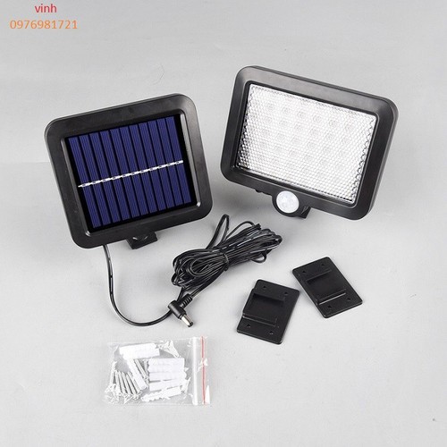 Đèn năng lượng mặt trời FREE SHIP Đèn năng lượng mặt trời 100LED COB, Chiếu siêu sáng cho đường , sân vườn.