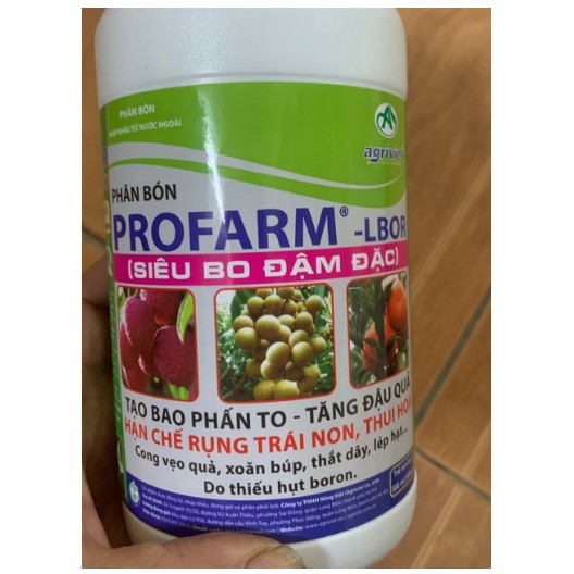 Phân bón Profarm (siêu bo đậm đặc) 500ml