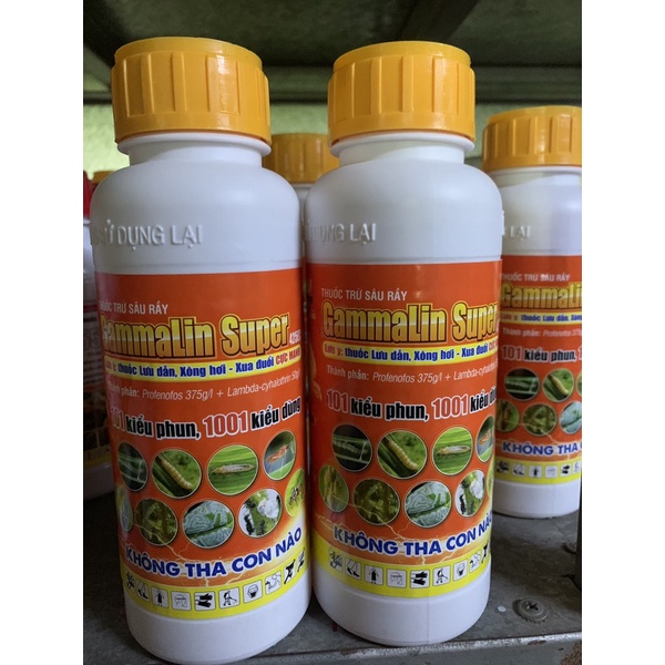 Phòng sâu rầy hiệu GAMMALIN SUPER của Lúa Vàng