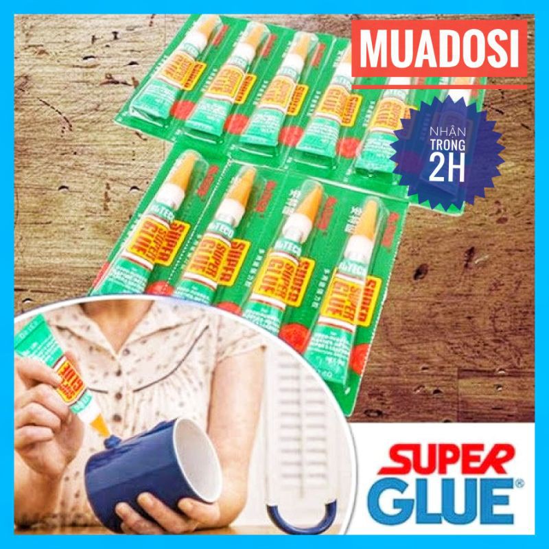 Keo Dán Sắt Dán Giày Dép Đa Năng Super Glue