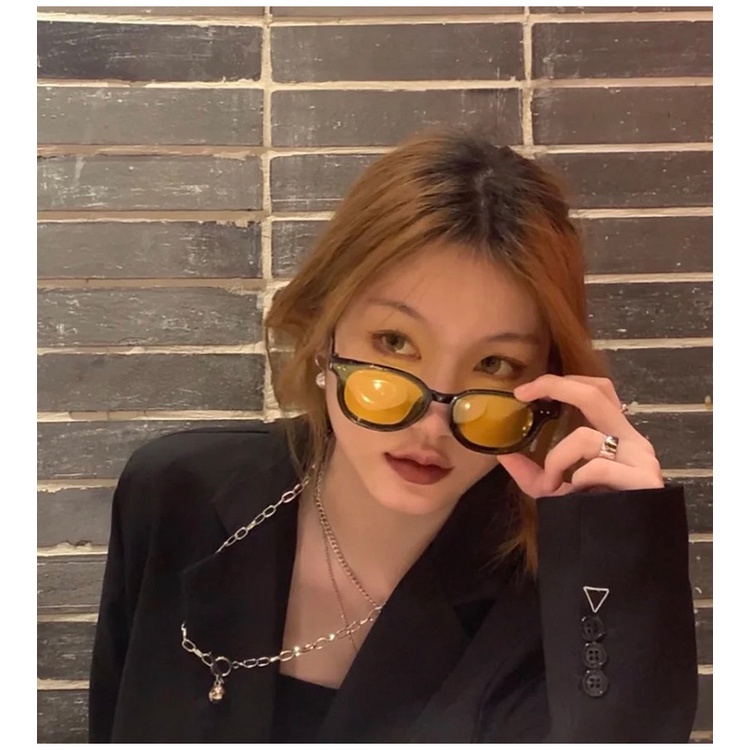 Kính mát thời trang nam nữ đẹp chống tia UV phong cách Ulzzang hottrend HANASO 215