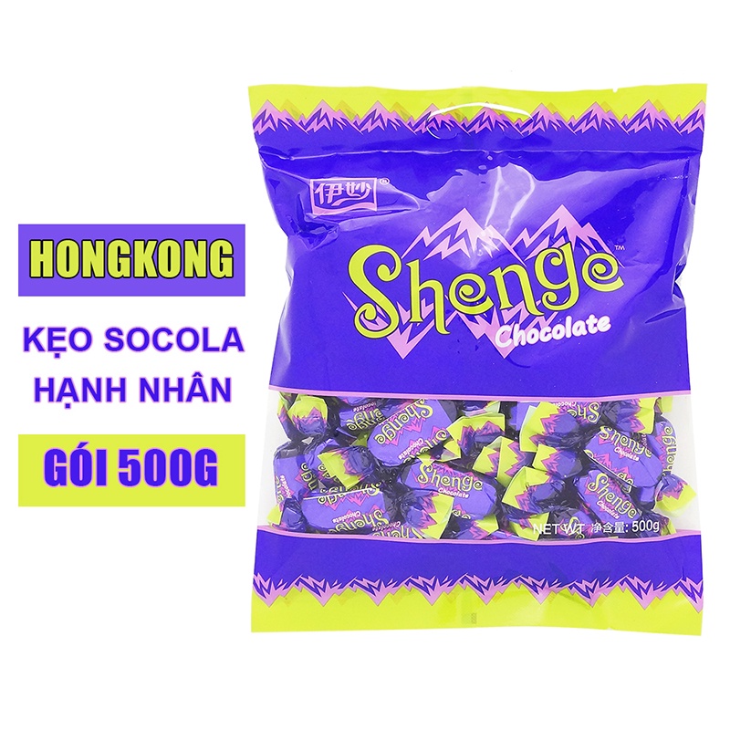 Kẹo Socola GOAT Tím gói 500g Shenge hongkong