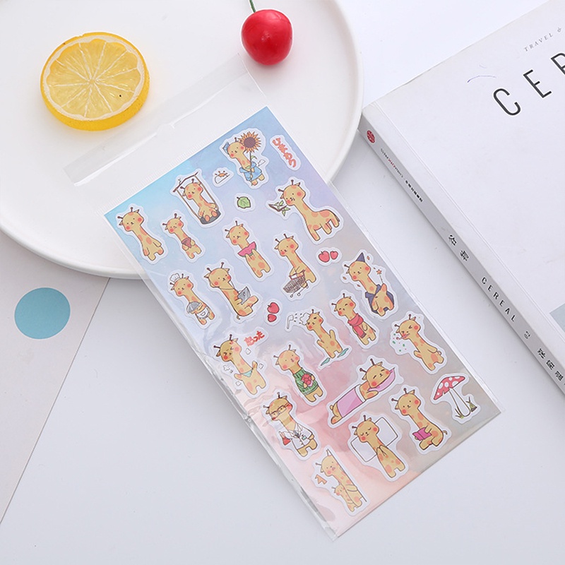 Sticker Dán Trang Trí Sổ Tay DIY Họa Tiết Hoạt Hình Dễ Thương Sáng Tạo Dành Cho Học Sinh