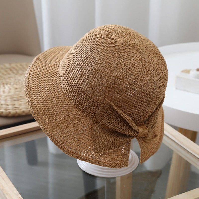 Nón Tai Bèo Vành Rộng Phối Lưới Mỏng Thoáng Khí Thời Trang Mùa Hè Dành Cho Bé Gái