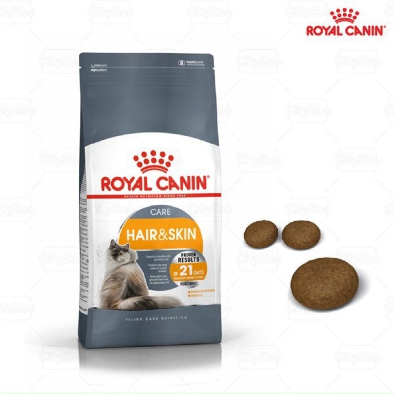 ROYAL CANIN HAIR &amp; SKIN - CHĂM SÓC DA VÀ LÔNG CHO MÈO