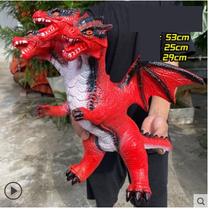 [Mã LIFE0503TOYS giảm 10% đơn 0Đ] MÔ HÌNH KHỦNG LONG CAO SU MỀM BIG SIZE NHIỀU MẪU (3 SỪNG, GODZILLA…)