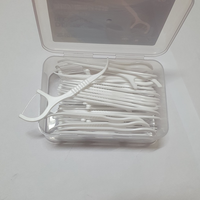 Tăm Chỉ Nha Khoa Chăm Sóc Răng Miệng 7.5cm Hộp 50 Chiếc