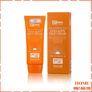 Kem chống nắng cao cấp dành cho da mặt - Benew Collagen Sun Cream 70ml Chống lão hóa, Dưỡng ẩm, Ngăn mụn, mờ nám